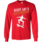 T-Shirts Red / YS Giant Ants Youth Long Sleeve T-Shirt