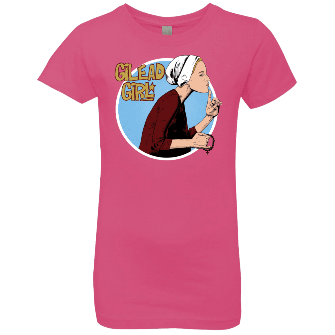 T-Shirts Hot Pink / YXS Gilead Girl Girls Premium T-Shirt