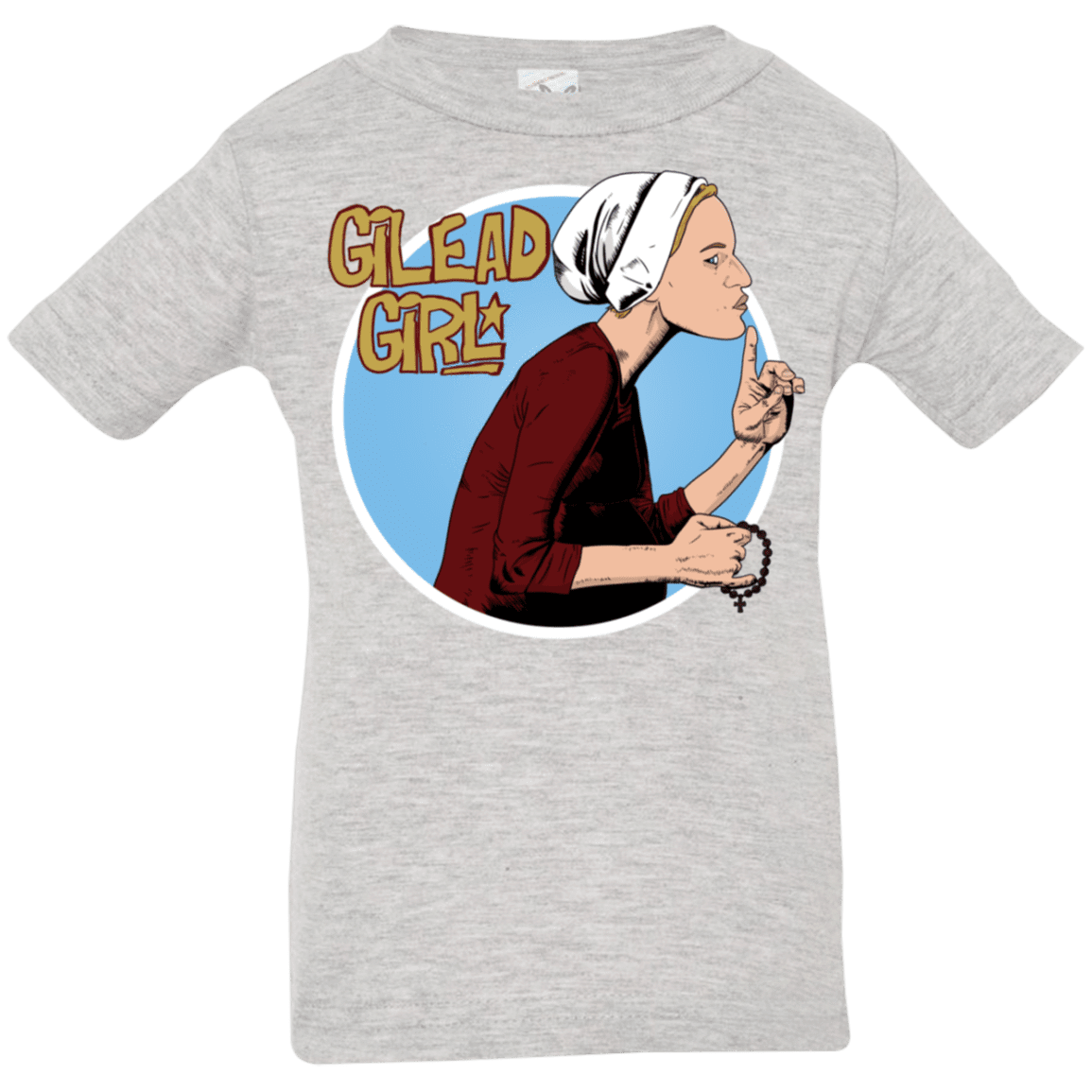 T-Shirts Heather Grey / 6 Months Gilead Girl Infant Premium T-Shirt