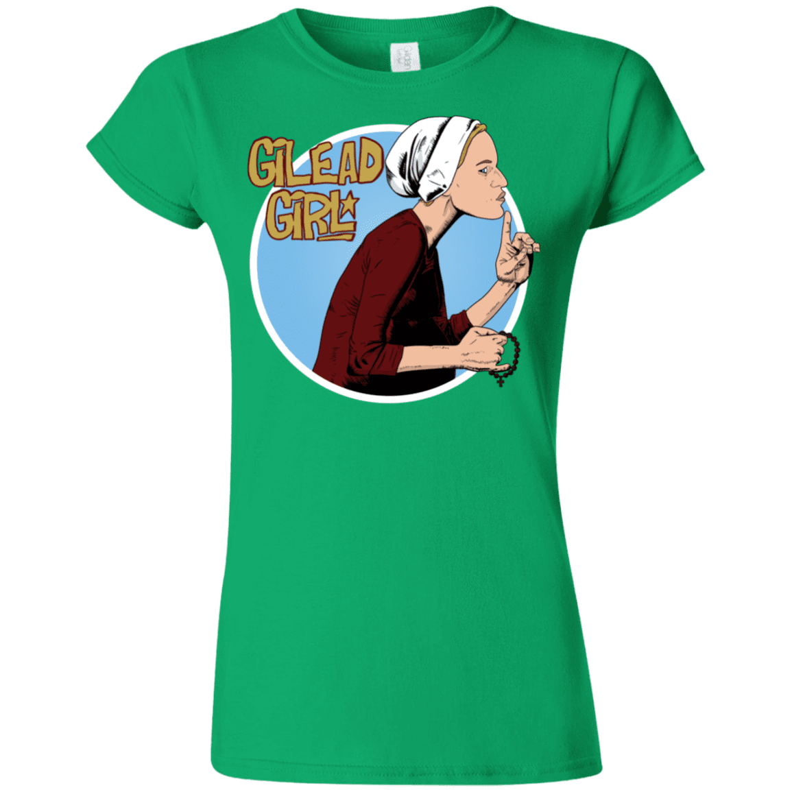 T-Shirts Irish Green / S Gilead Girl Junior Slimmer-Fit T-Shirt