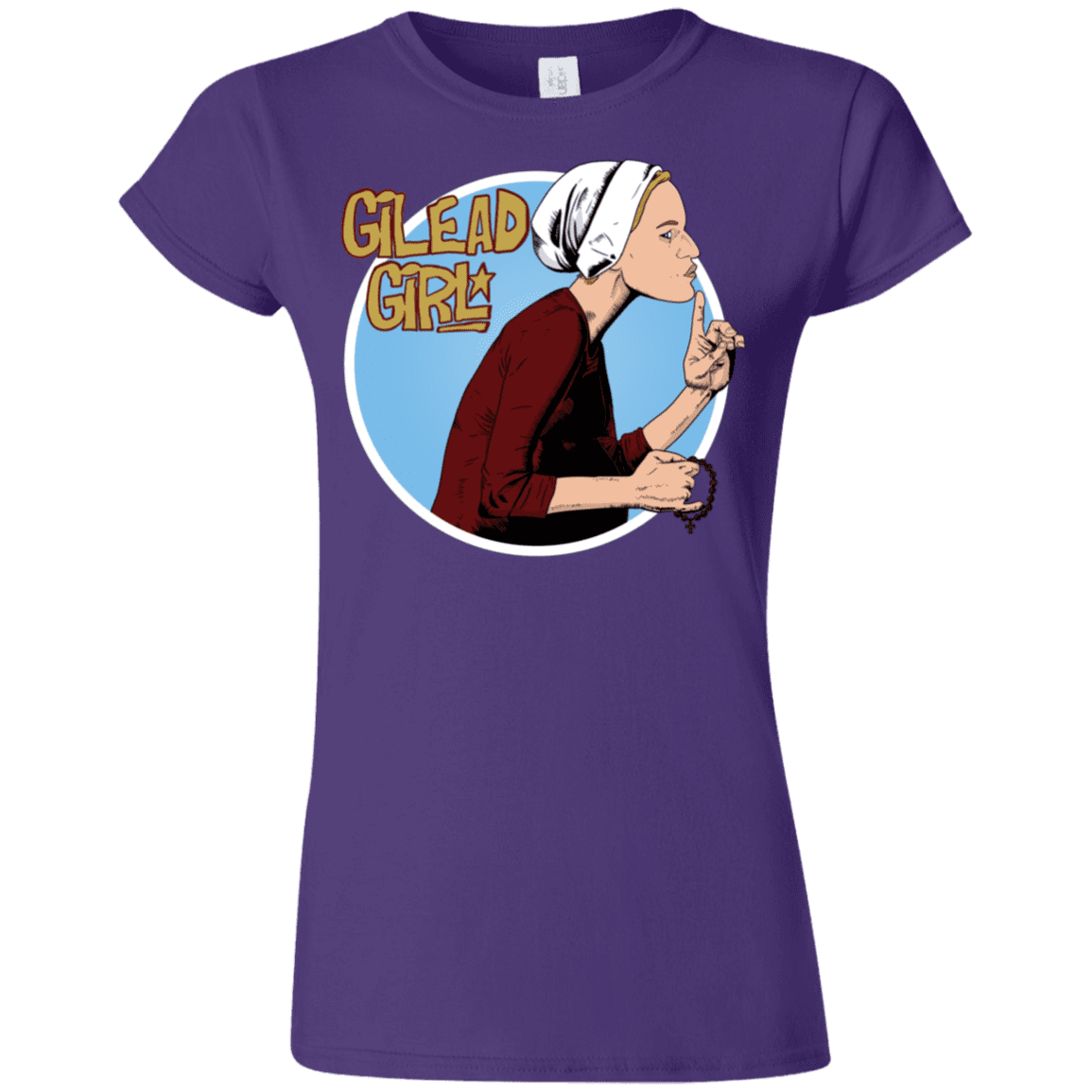 T-Shirts Purple / S Gilead Girl Junior Slimmer-Fit T-Shirt