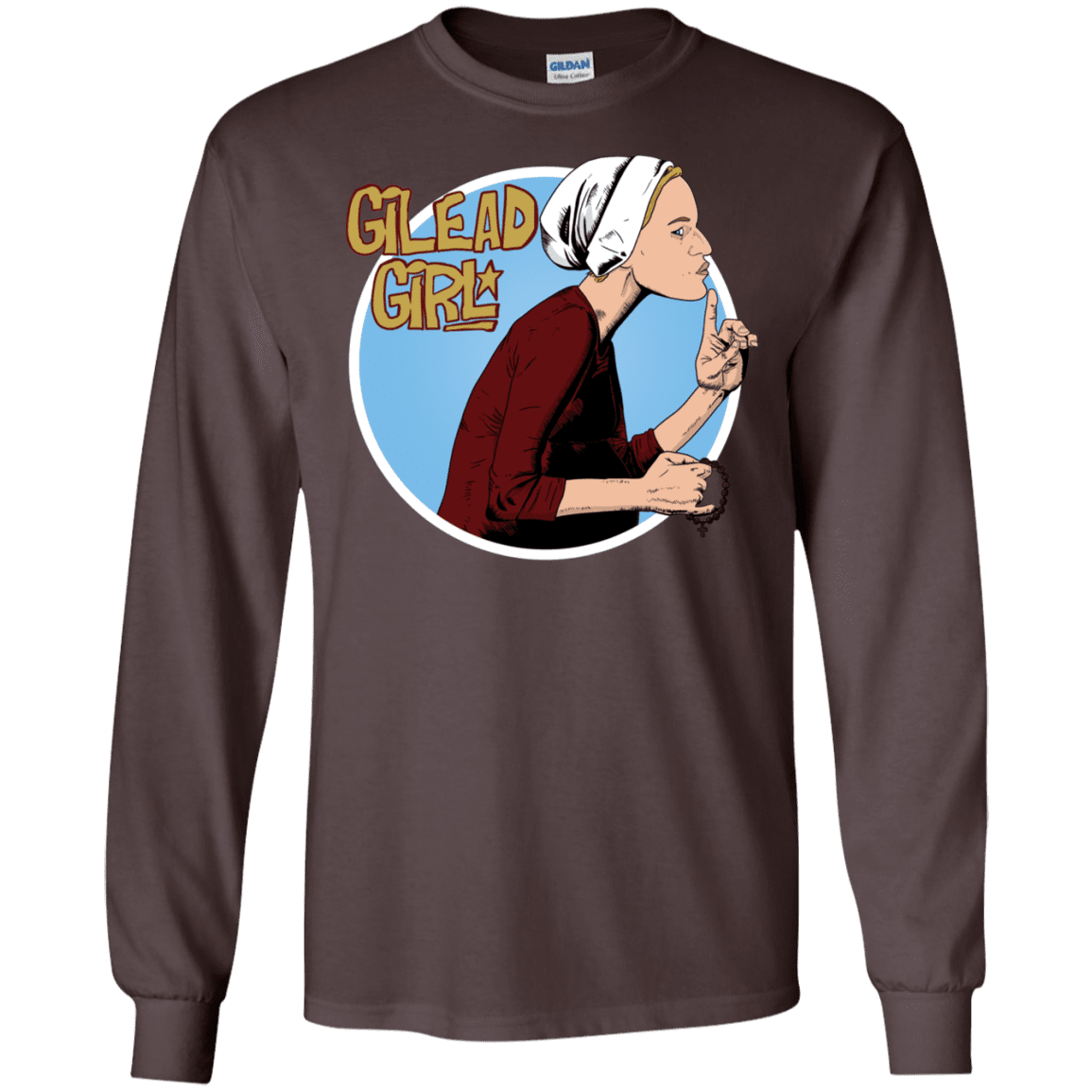 T-Shirts Dark Chocolate / S Gilead Girl Men's Long Sleeve T-Shirt