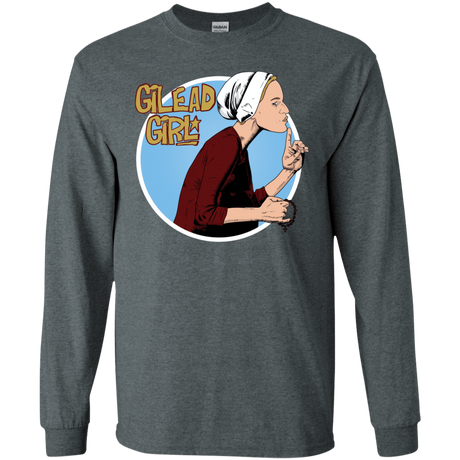 T-Shirts Dark Heather / S Gilead Girl Men's Long Sleeve T-Shirt