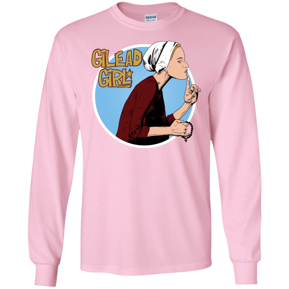 T-Shirts Light Pink / S Gilead Girl Men's Long Sleeve T-Shirt