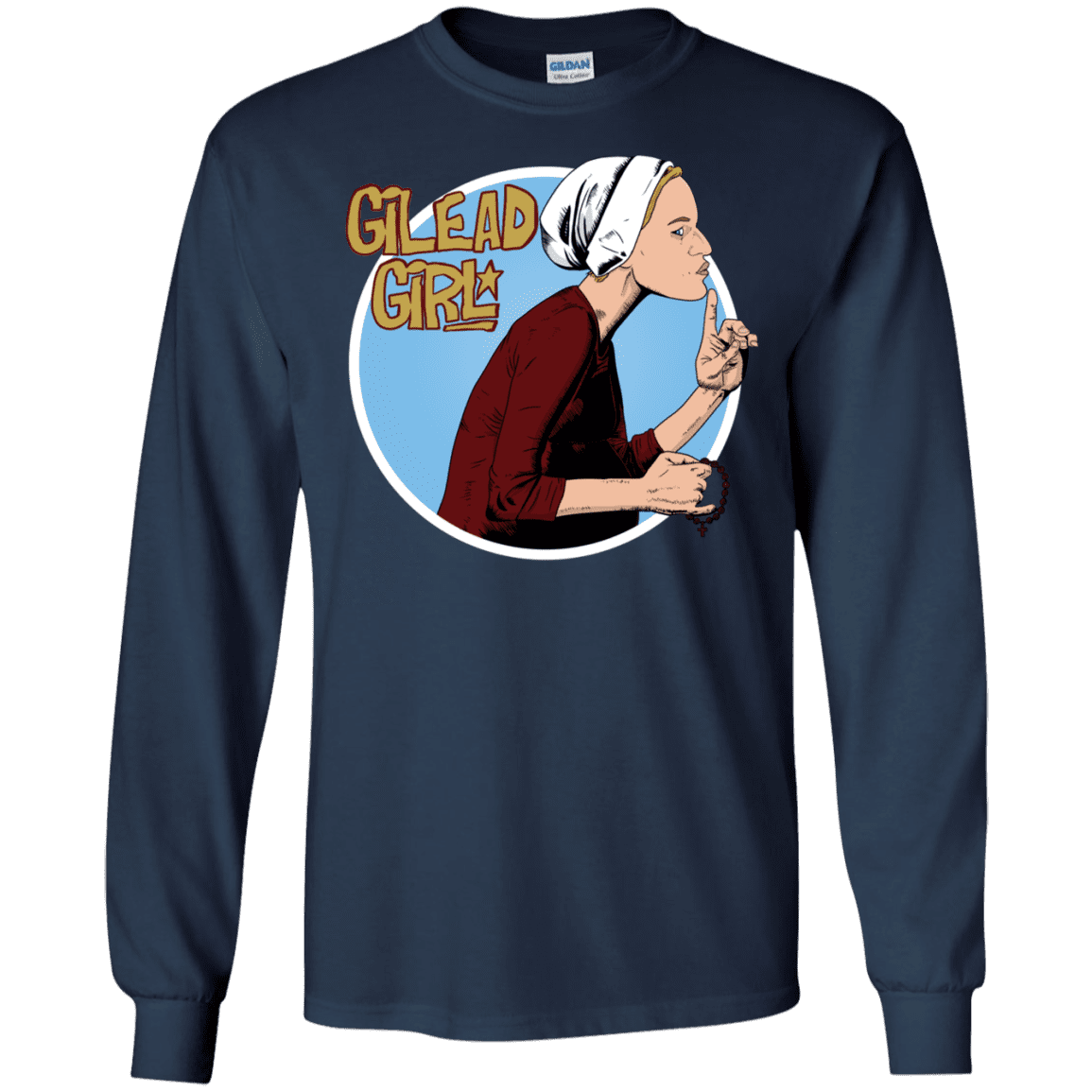 T-Shirts Navy / S Gilead Girl Men's Long Sleeve T-Shirt