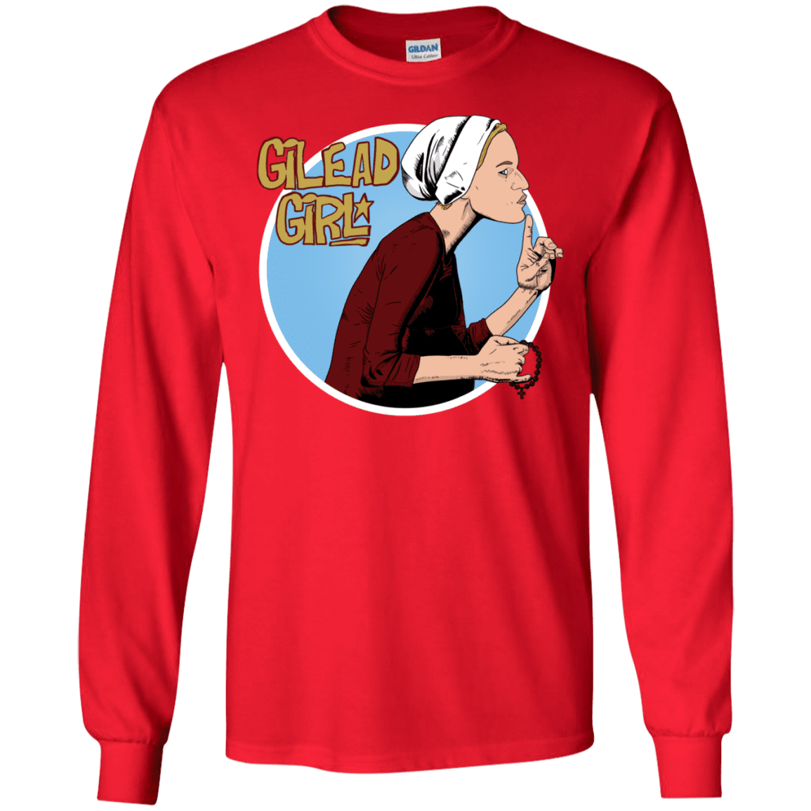 T-Shirts Red / S Gilead Girl Men's Long Sleeve T-Shirt