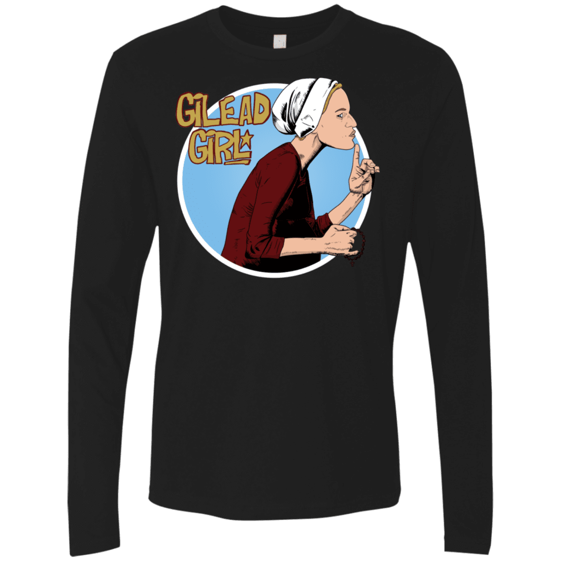 T-Shirts Black / S Gilead Girl Men's Premium Long Sleeve