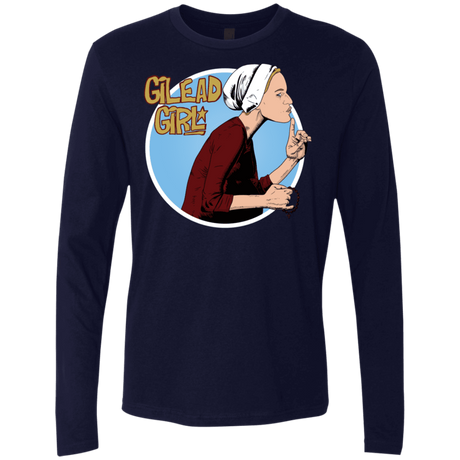 T-Shirts Midnight Navy / S Gilead Girl Men's Premium Long Sleeve