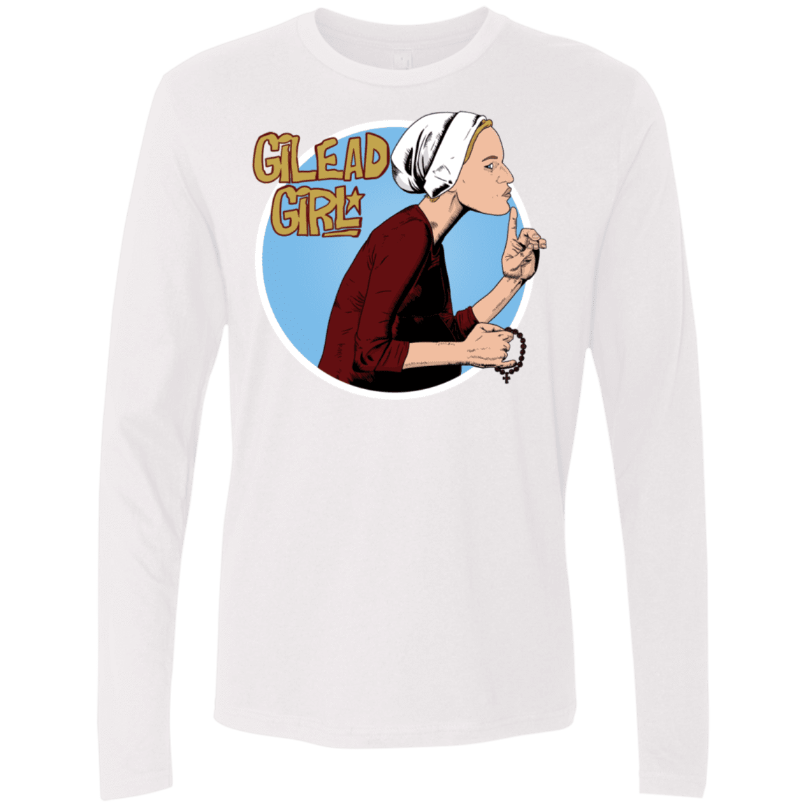 T-Shirts White / S Gilead Girl Men's Premium Long Sleeve