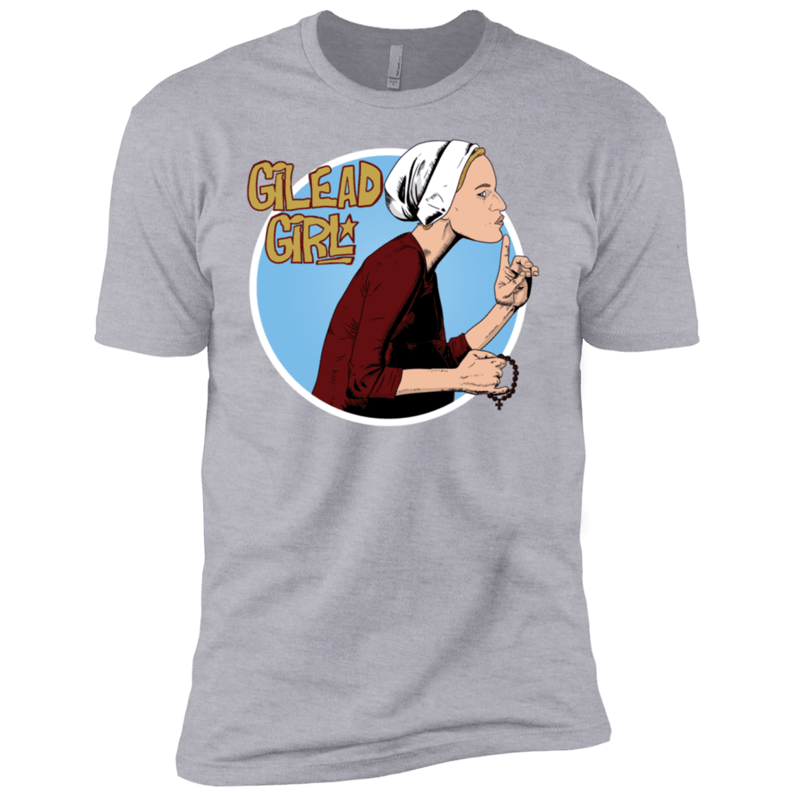 T-Shirts Heather Grey / X-Small Gilead Girl Men's Premium T-Shirt
