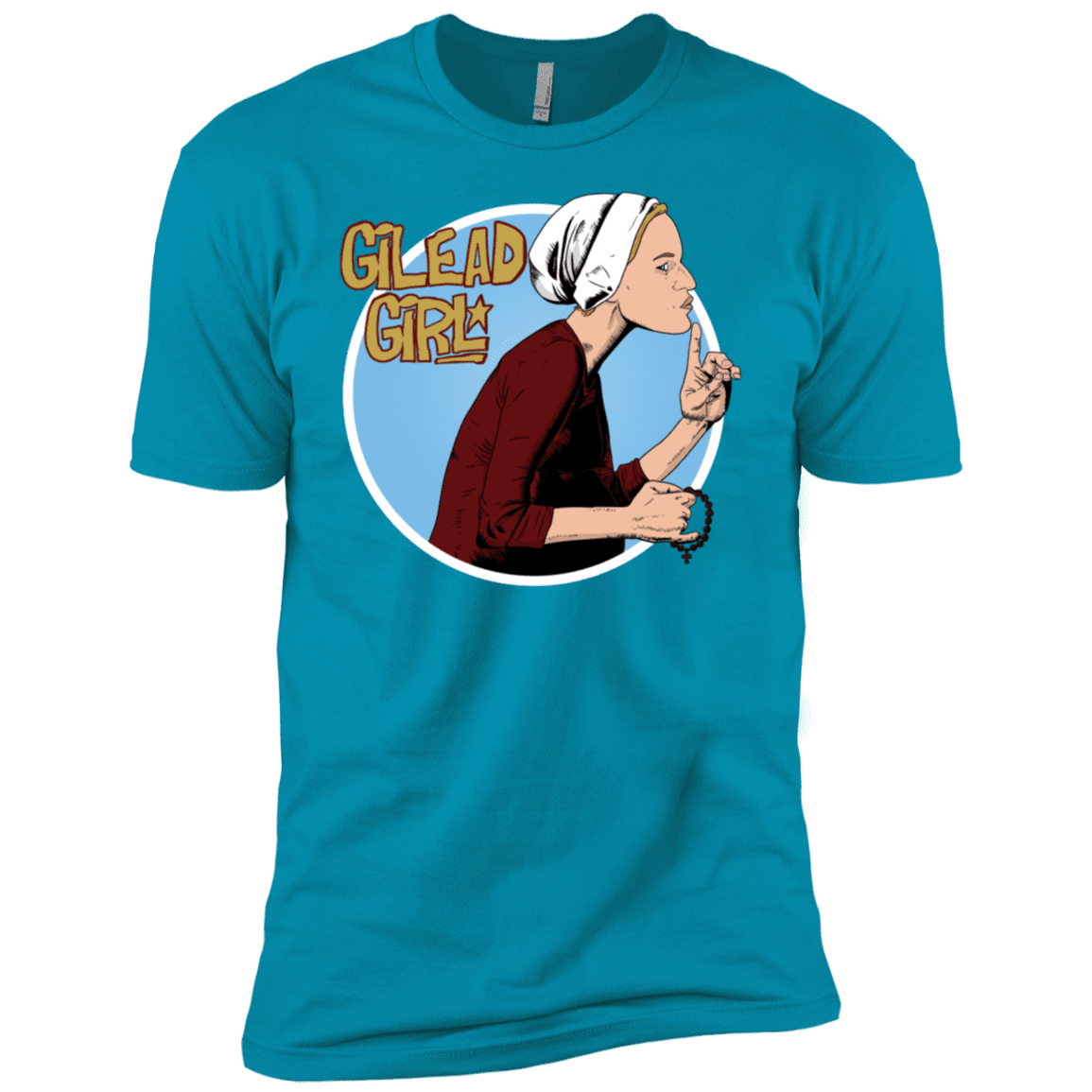 T-Shirts Turquoise / X-Small Gilead Girl Men's Premium T-Shirt