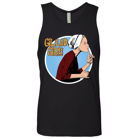 T-Shirts Black / S Gilead Girl Men's Premium Tank Top