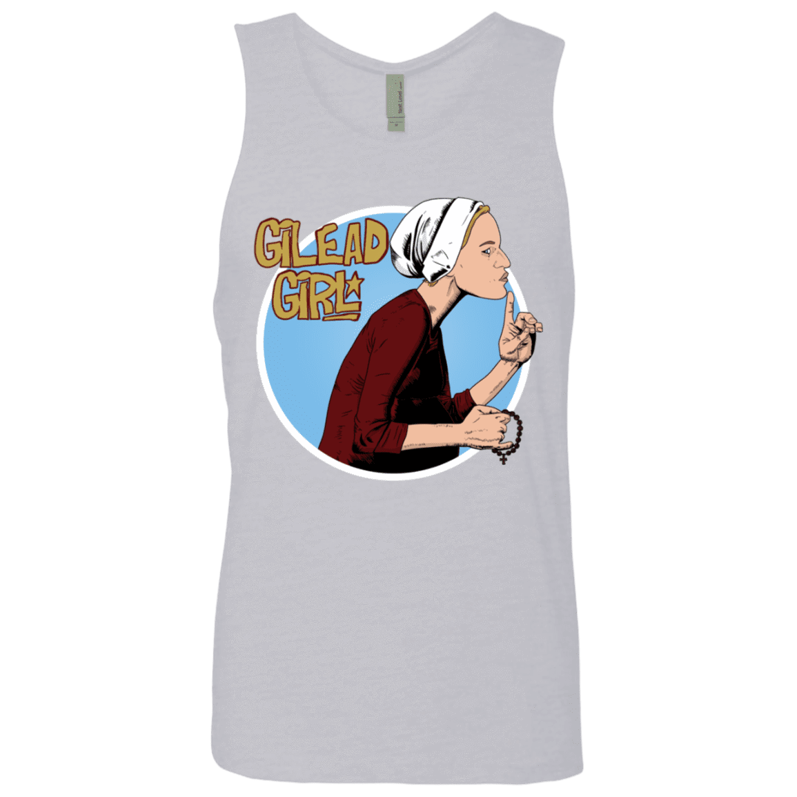 T-Shirts Heather Grey / S Gilead Girl Men's Premium Tank Top