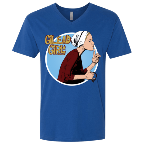 T-Shirts Royal / X-Small Gilead Girl Men's Premium V-Neck