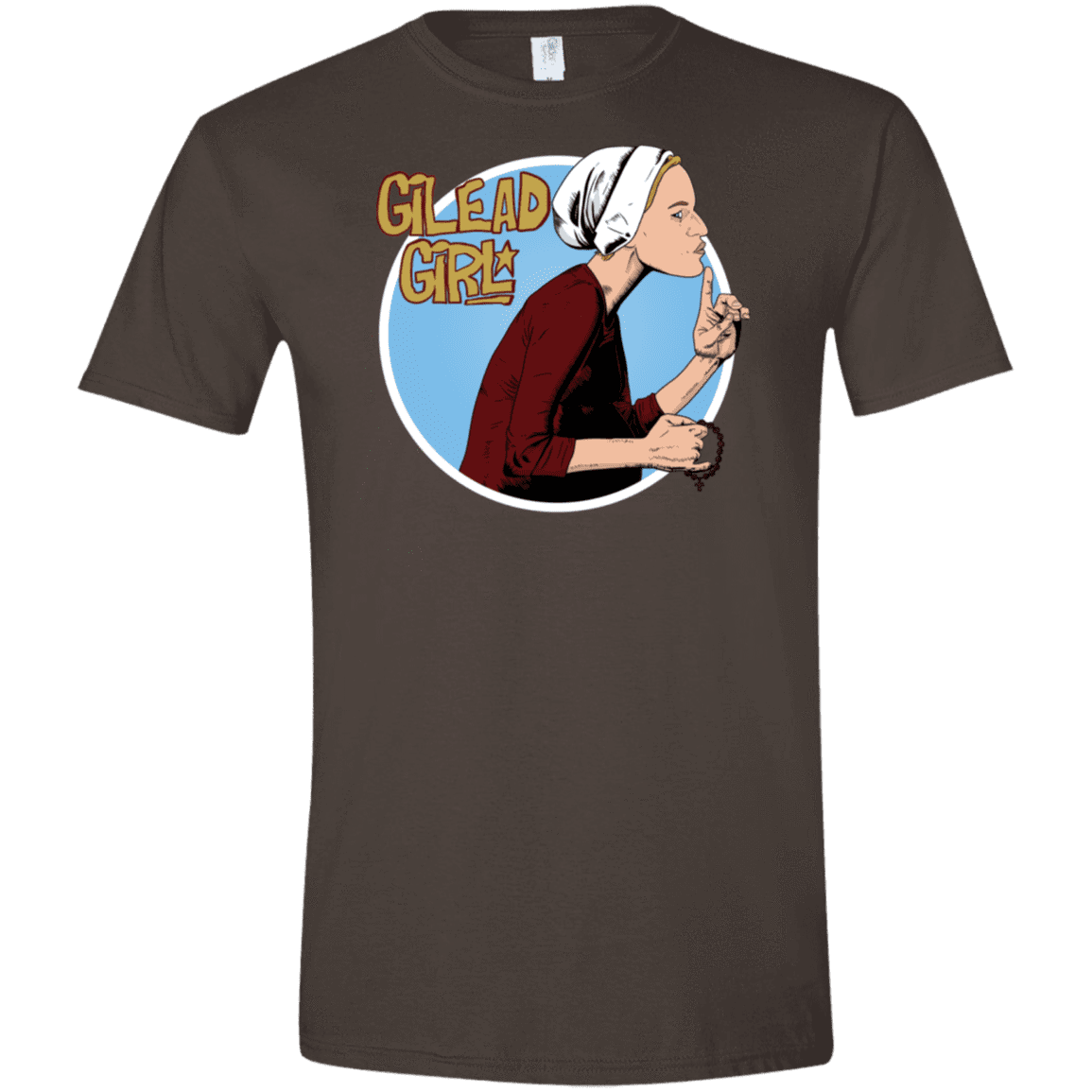 T-Shirts Dark Chocolate / S Gilead Girl Men's Semi-Fitted Softstyle