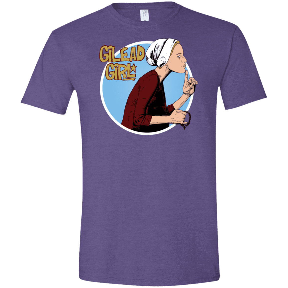 T-Shirts Heather Purple / S Gilead Girl Men's Semi-Fitted Softstyle