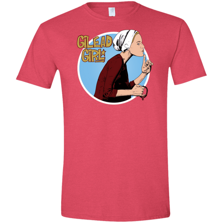 T-Shirts Heather Red / S Gilead Girl Men's Semi-Fitted Softstyle