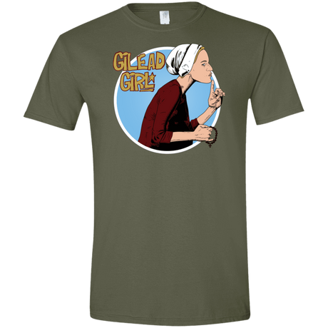 T-Shirts Military Green / S Gilead Girl Men's Semi-Fitted Softstyle