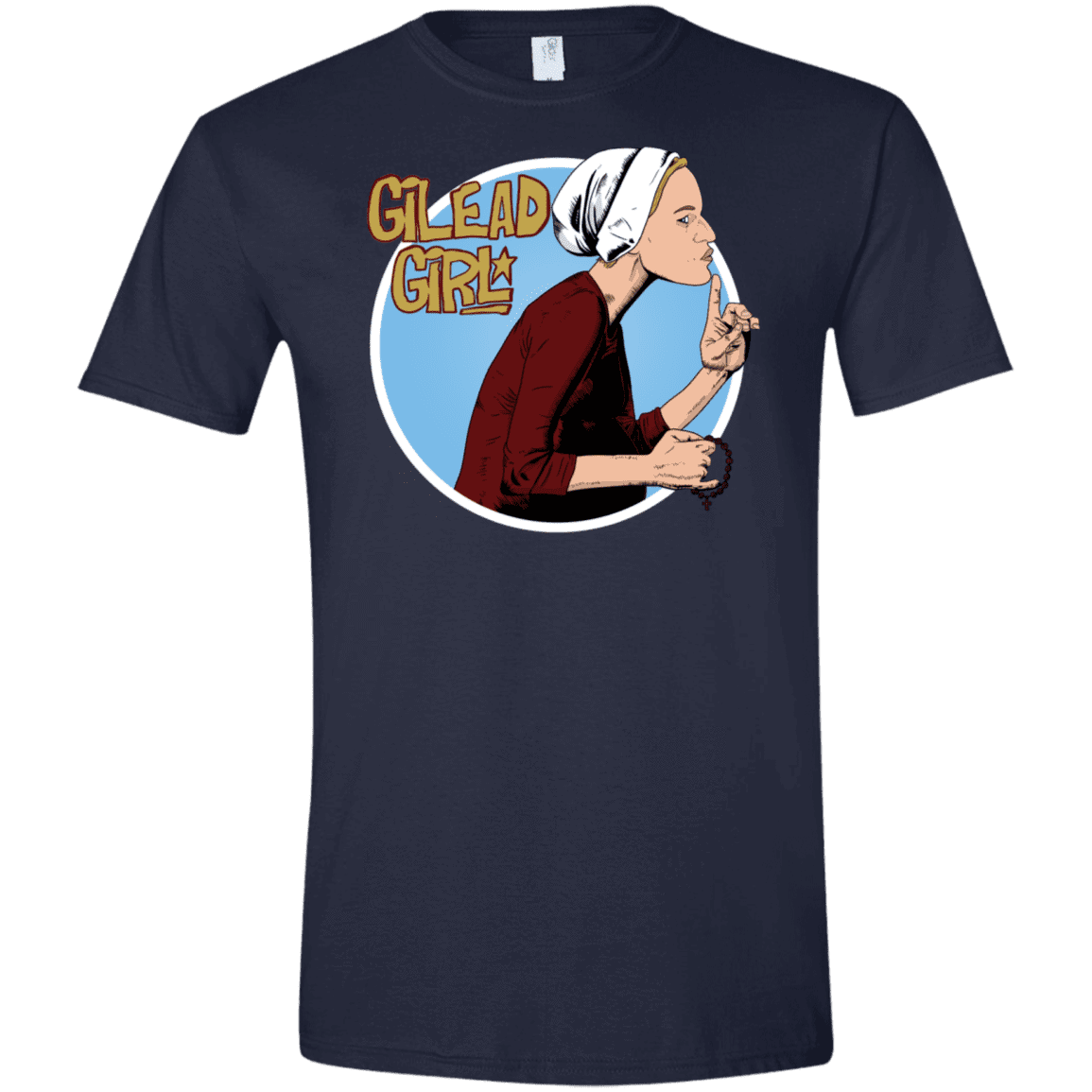 T-Shirts Navy / X-Small Gilead Girl Men's Semi-Fitted Softstyle