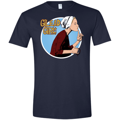 T-Shirts Navy / X-Small Gilead Girl Men's Semi-Fitted Softstyle