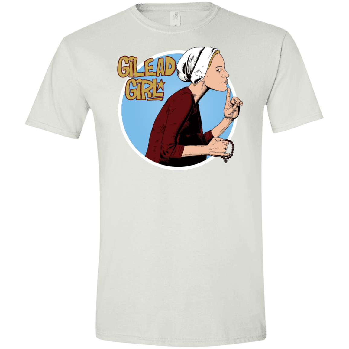 T-Shirts White / X-Small Gilead Girl Men's Semi-Fitted Softstyle