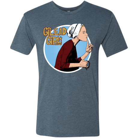 T-Shirts Indigo / S Gilead Girl Men's Triblend T-Shirt