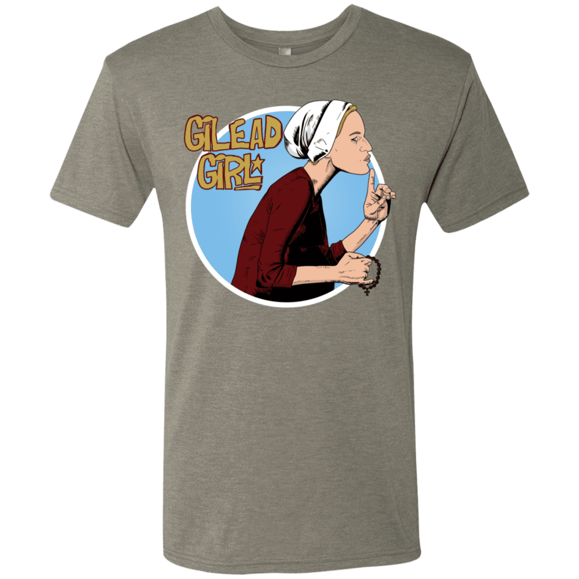 T-Shirts Venetian Grey / S Gilead Girl Men's Triblend T-Shirt