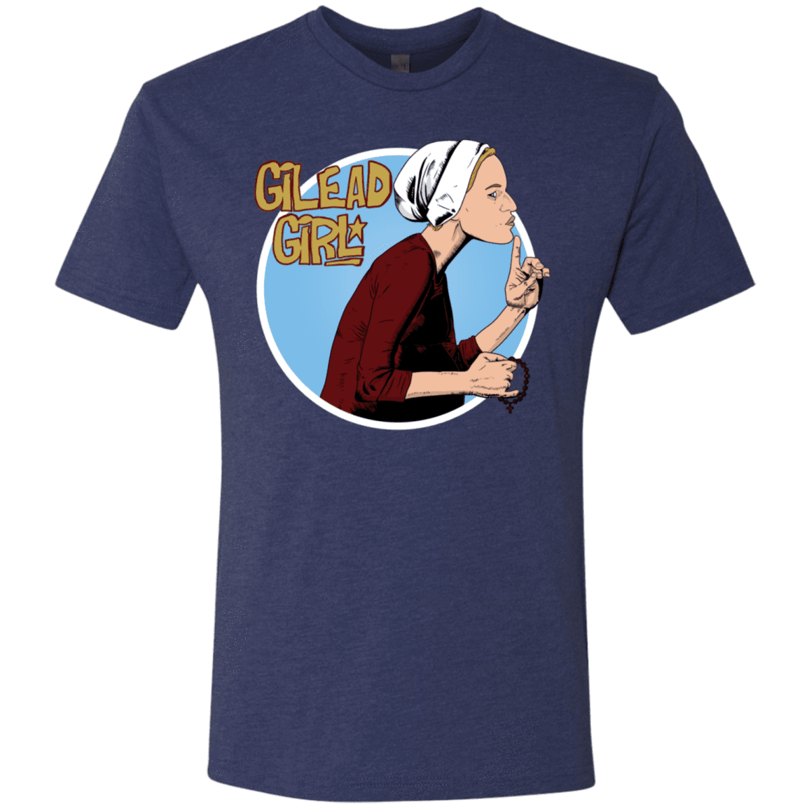 T-Shirts Vintage Navy / S Gilead Girl Men's Triblend T-Shirt
