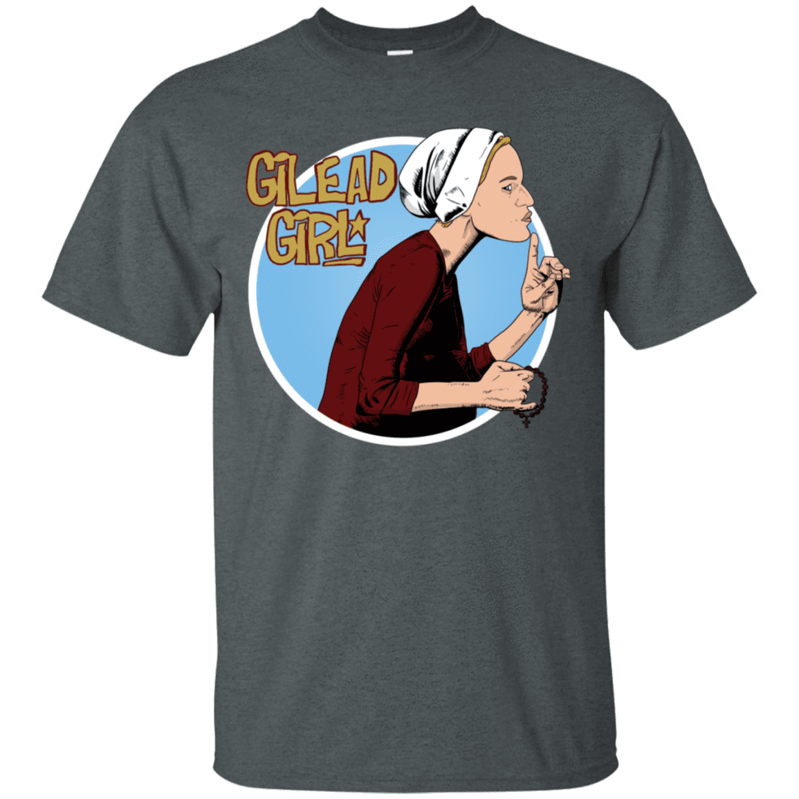 T-Shirts Dark Heather / S Gilead Girl T-Shirt