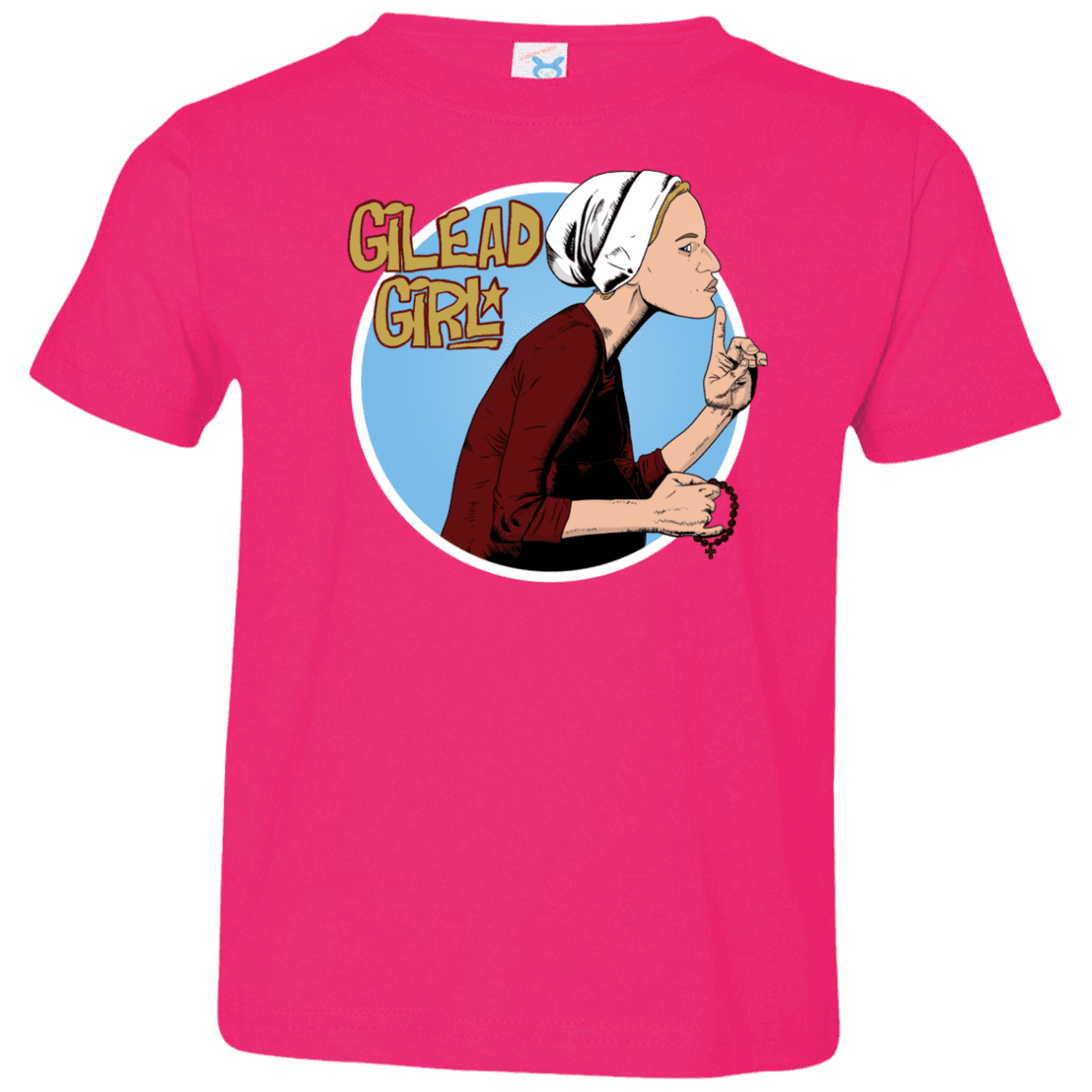 T-Shirts Hot Pink / 2T Gilead Girl Toddler Premium T-Shirt