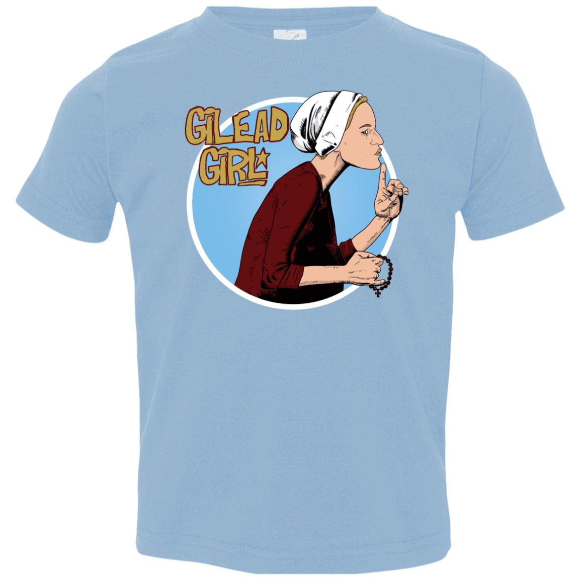 T-Shirts Light Blue / 2T Gilead Girl Toddler Premium T-Shirt