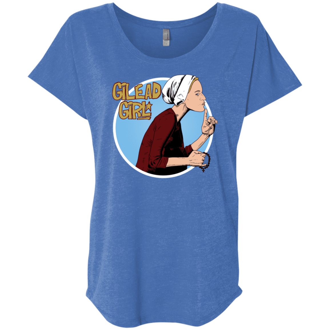 T-Shirts Vintage Royal / X-Small Gilead Girl Triblend Dolman Sleeve