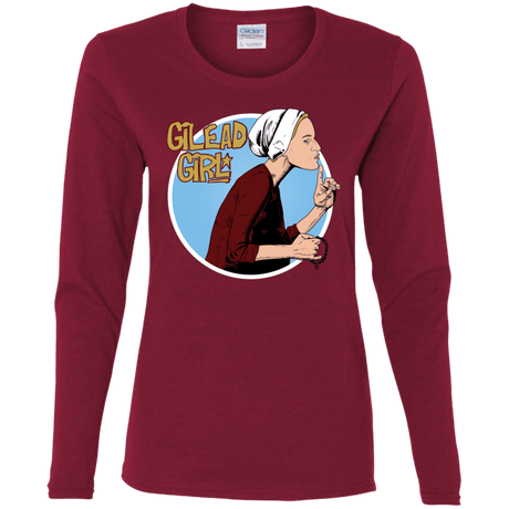 T-Shirts Cardinal / S Gilead Girl Women's Long Sleeve T-Shirt