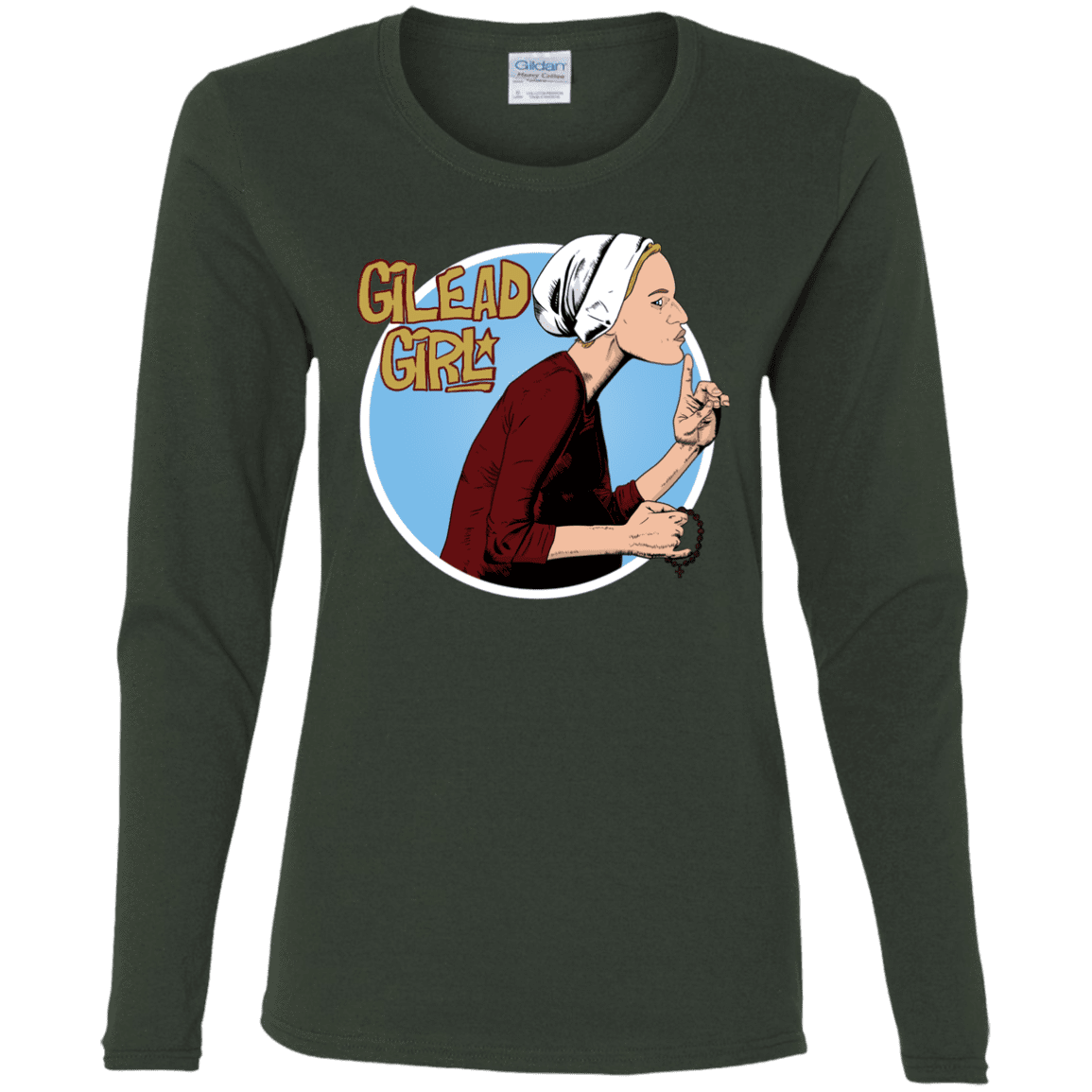 T-Shirts Forest / S Gilead Girl Women's Long Sleeve T-Shirt