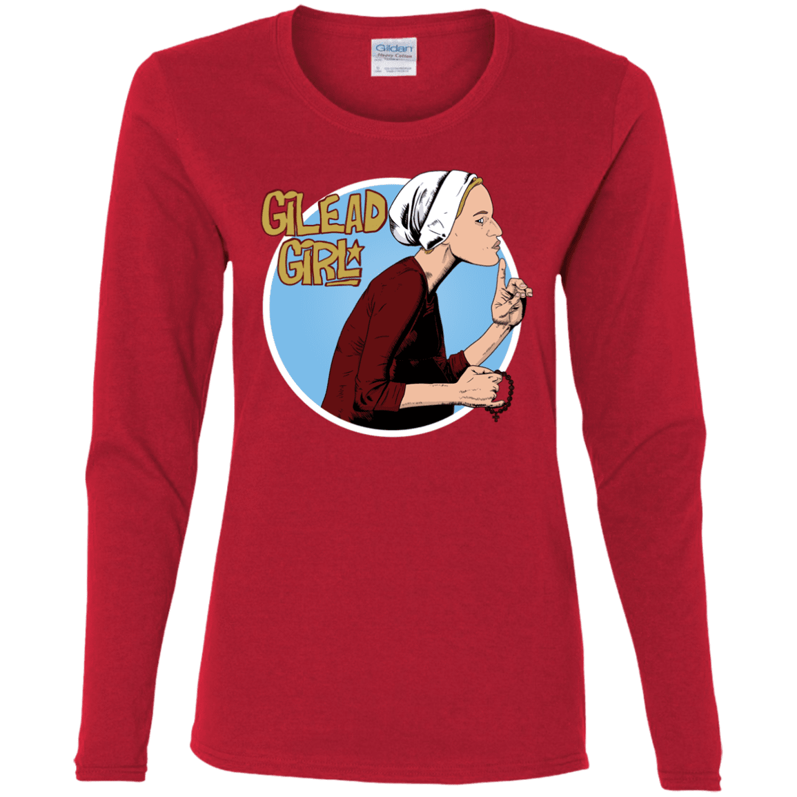 T-Shirts Red / S Gilead Girl Women's Long Sleeve T-Shirt