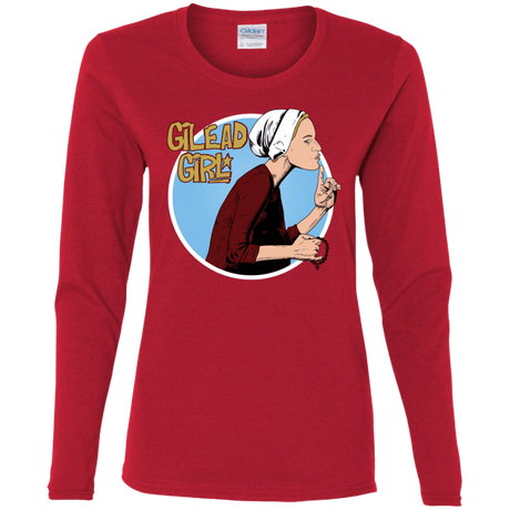 T-Shirts Red / S Gilead Girl Women's Long Sleeve T-Shirt