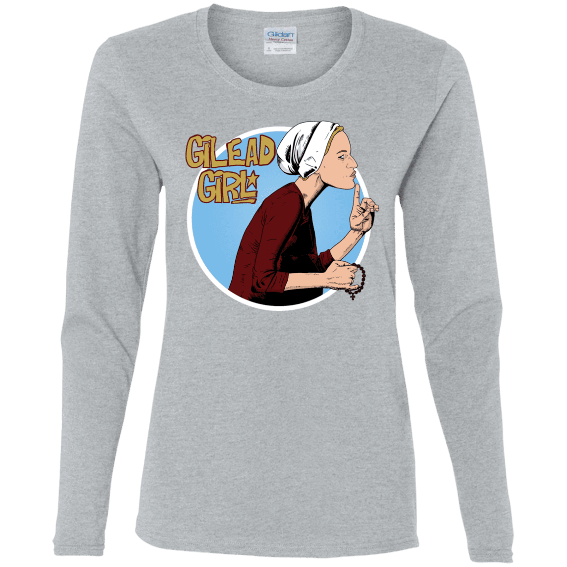 T-Shirts Sport Grey / S Gilead Girl Women's Long Sleeve T-Shirt