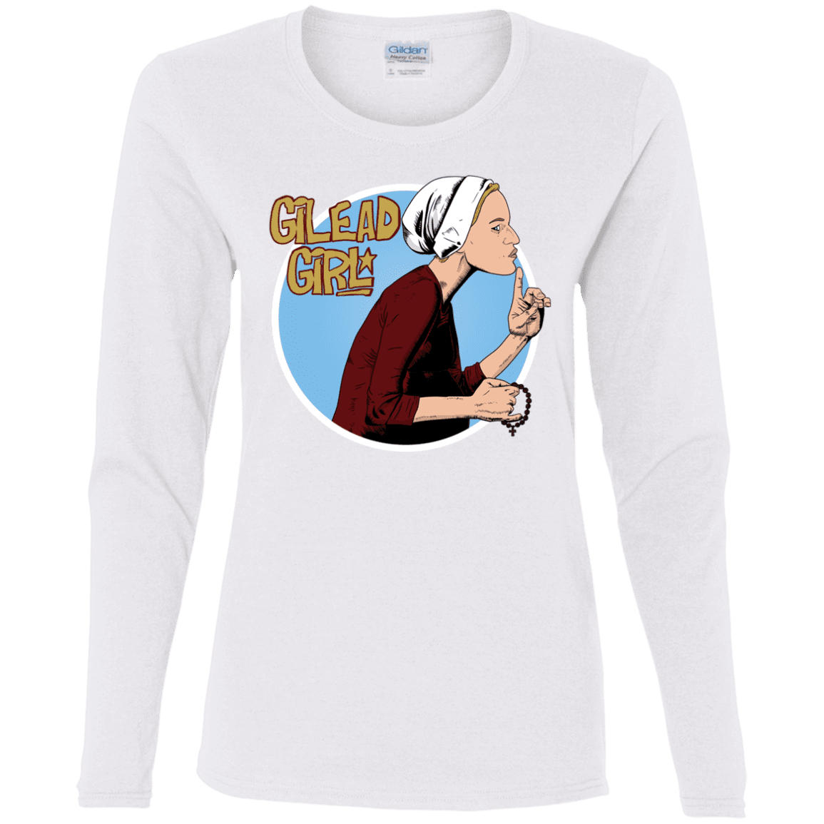 T-Shirts White / S Gilead Girl Women's Long Sleeve T-Shirt