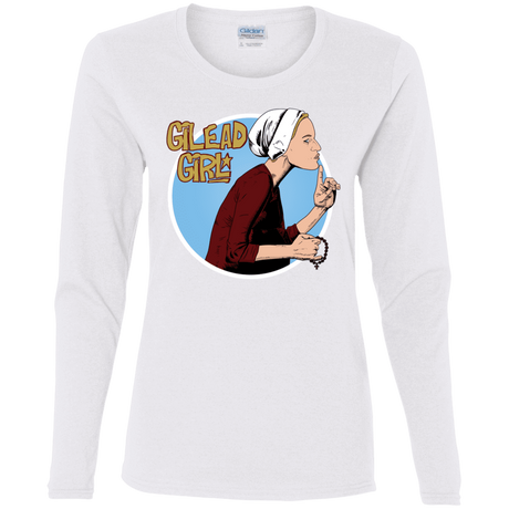 T-Shirts White / S Gilead Girl Women's Long Sleeve T-Shirt