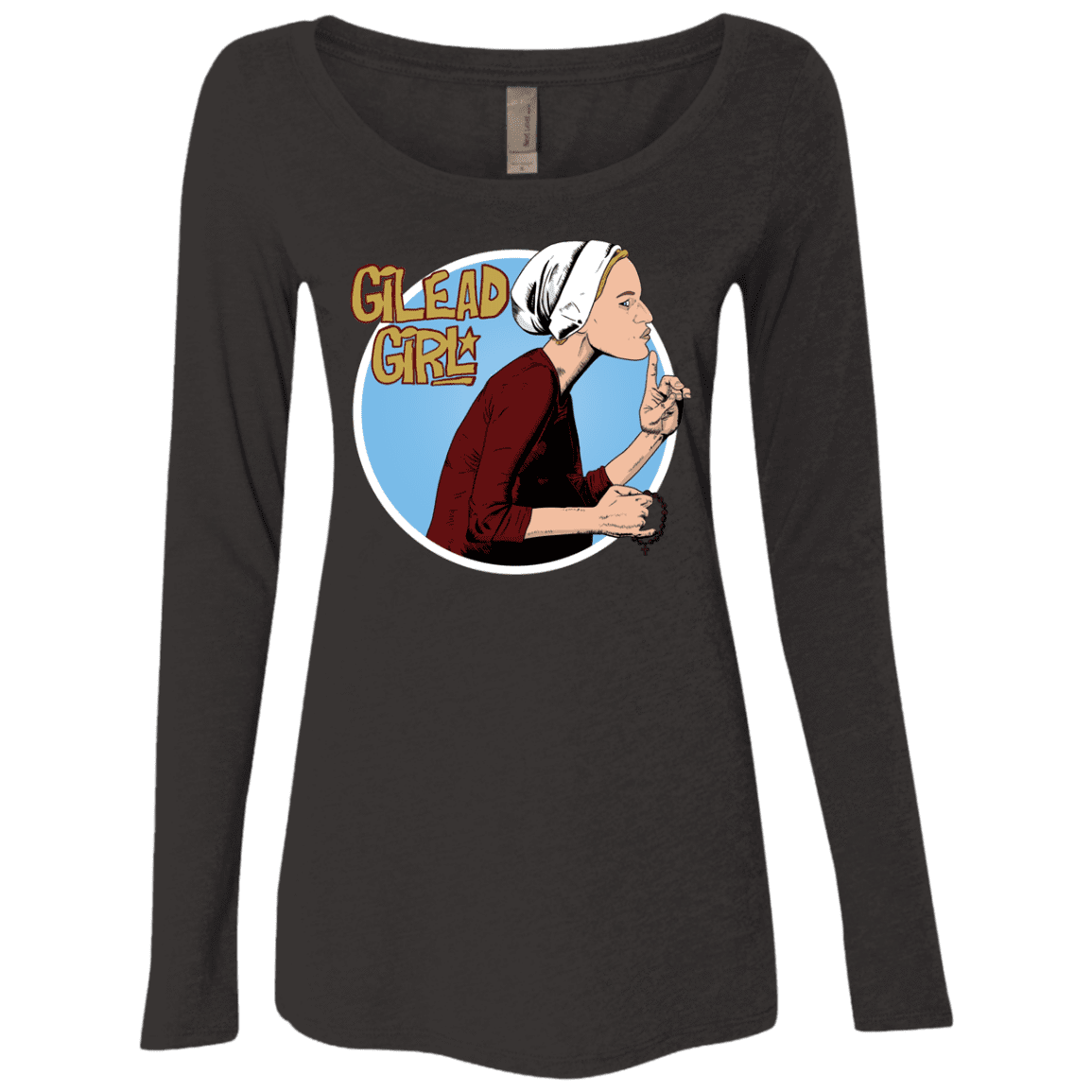 T-Shirts Vintage Black / S Gilead Girl Women's Triblend Long Sleeve Shirt