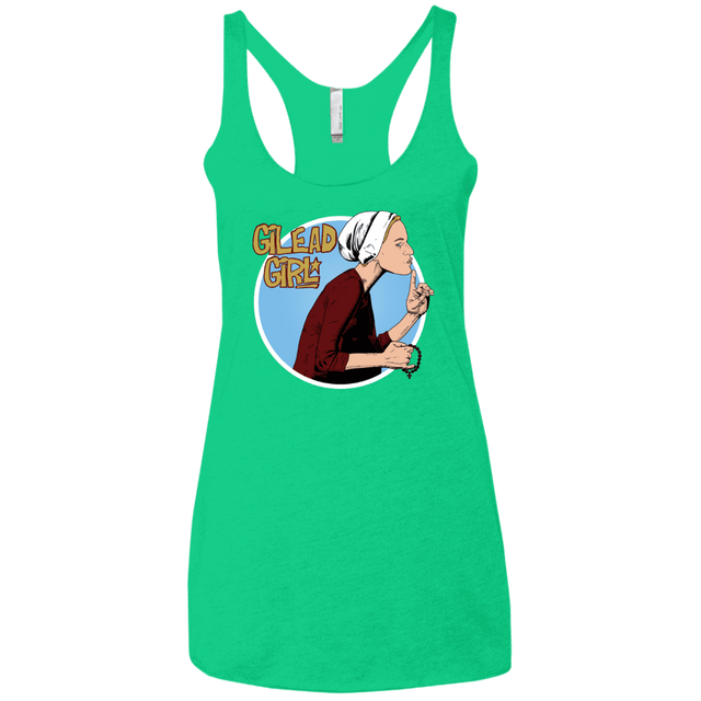 T-Shirts Envy / X-Small Gilead Girl Women's Triblend Racerback Tank
