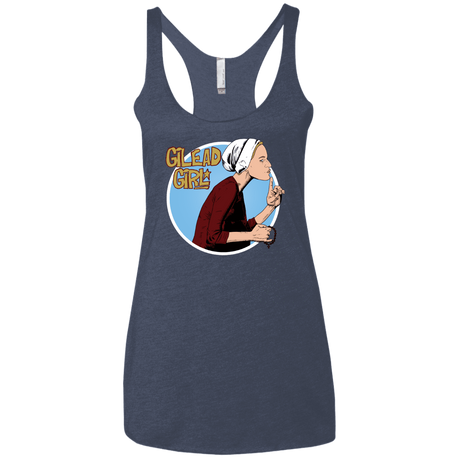 T-Shirts Vintage Navy / X-Small Gilead Girl Women's Triblend Racerback Tank