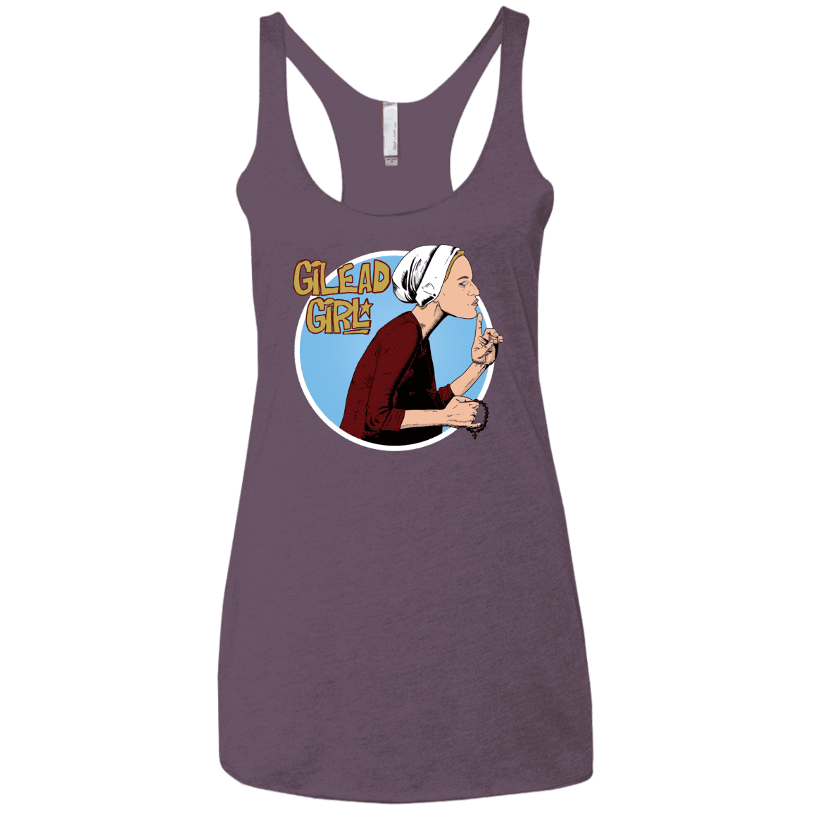 T-Shirts Vintage Purple / X-Small Gilead Girl Women's Triblend Racerback Tank