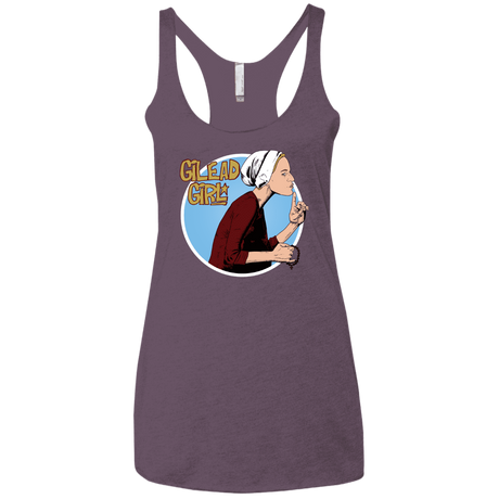 T-Shirts Vintage Purple / X-Small Gilead Girl Women's Triblend Racerback Tank