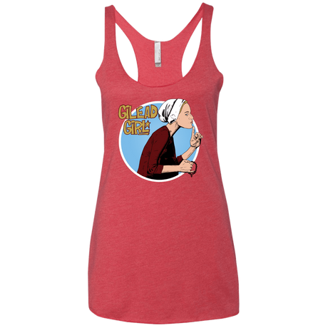 T-Shirts Vintage Red / X-Small Gilead Girl Women's Triblend Racerback Tank