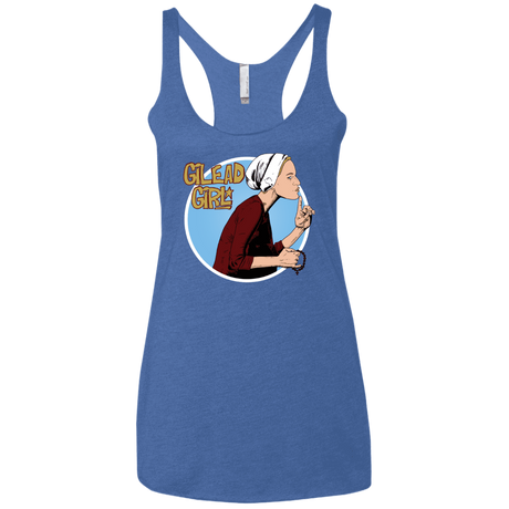 T-Shirts Vintage Royal / X-Small Gilead Girl Women's Triblend Racerback Tank