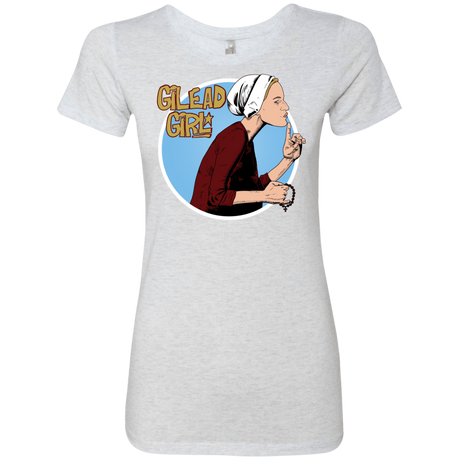T-Shirts Heather White / S Gilead Girl Women's Triblend T-Shirt
