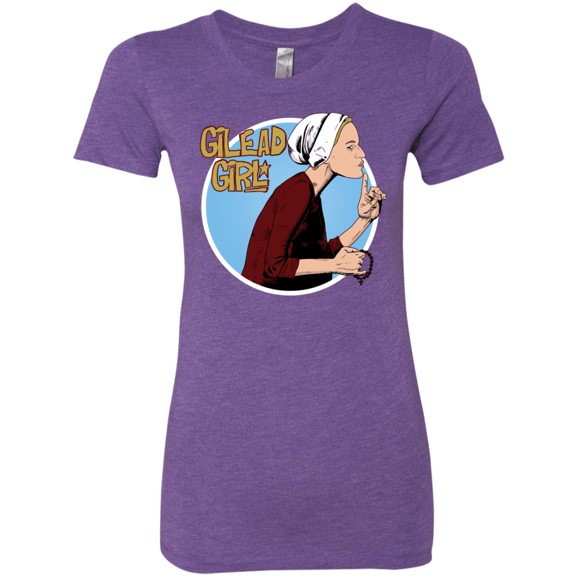 T-Shirts Purple Rush / S Gilead Girl Women's Triblend T-Shirt