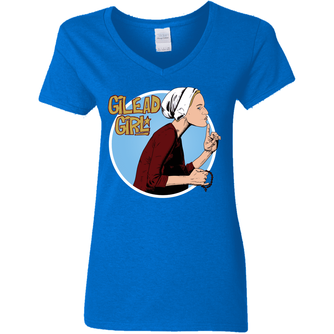 T-Shirts Royal / S Gilead Girl Women's V-Neck T-Shirt