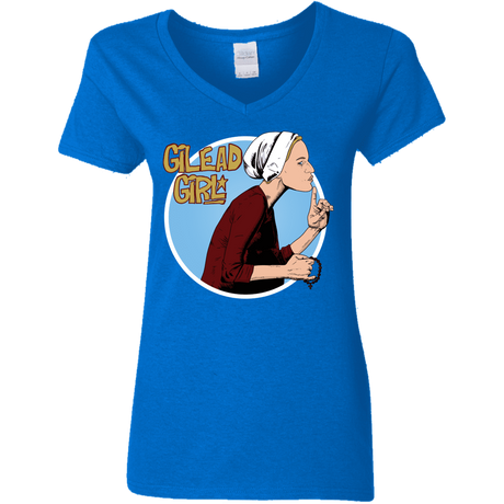 T-Shirts Royal / S Gilead Girl Women's V-Neck T-Shirt